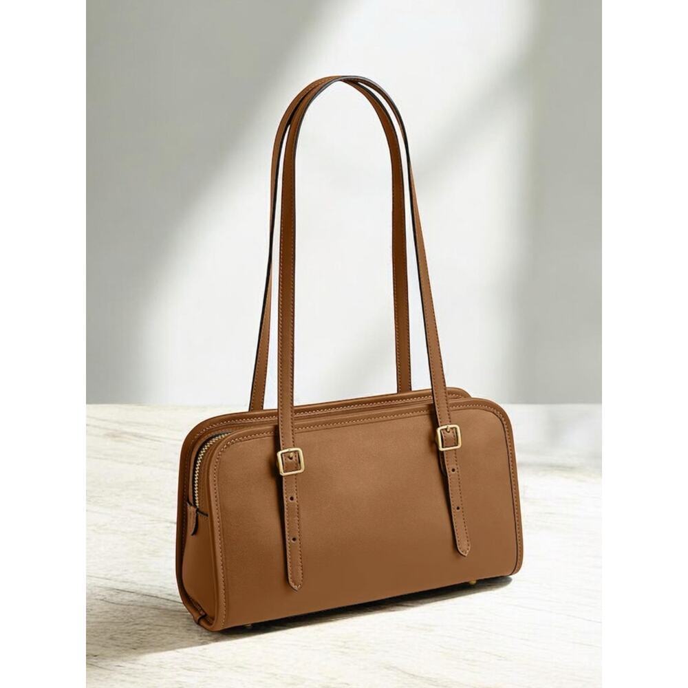 NWT Coach CM565 Leather Swing Zip Shoulder Bag - Picture 2 of 10